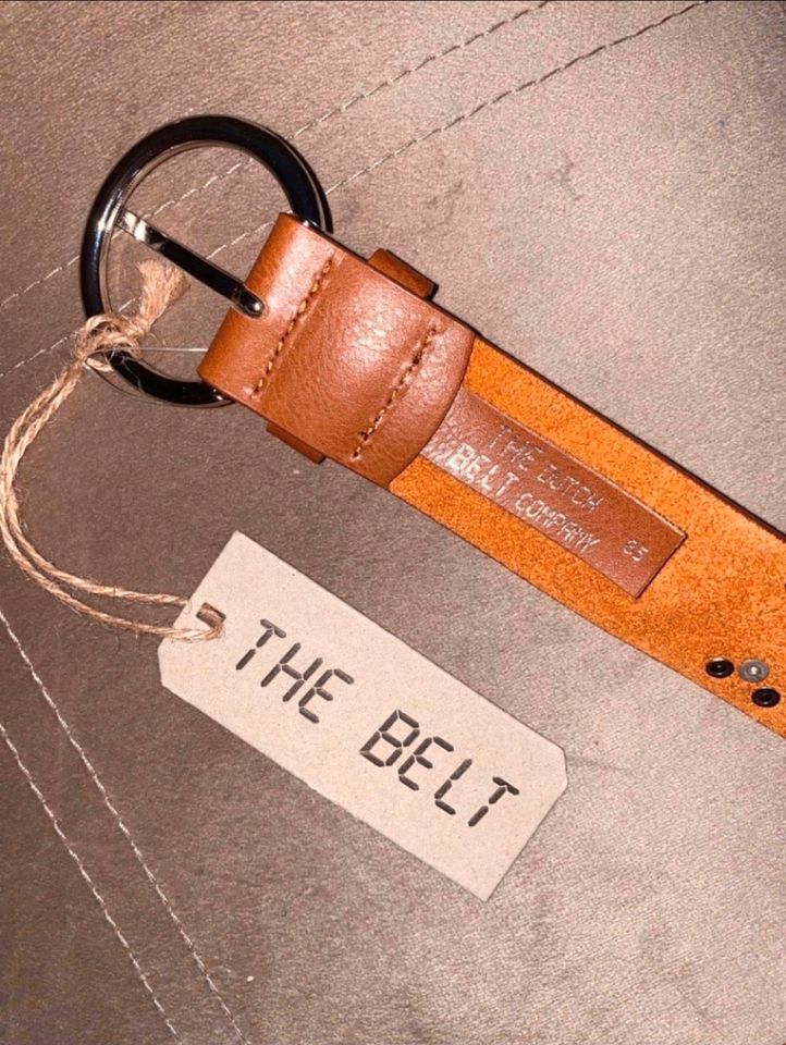 Hochwertiger Ledergürtel aus echtem Leder Braun ThE Belt neu in Berlin