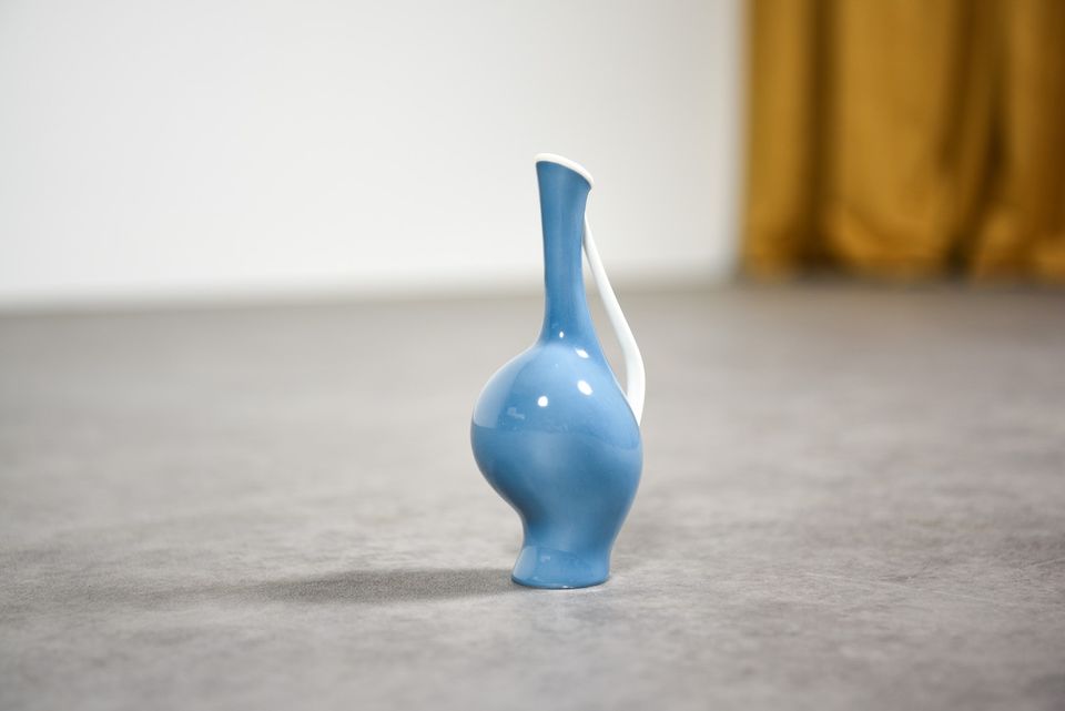 Rosenthal Schwangere Luise Vase 1950 blau / Fritz Heidenreich in Centrum