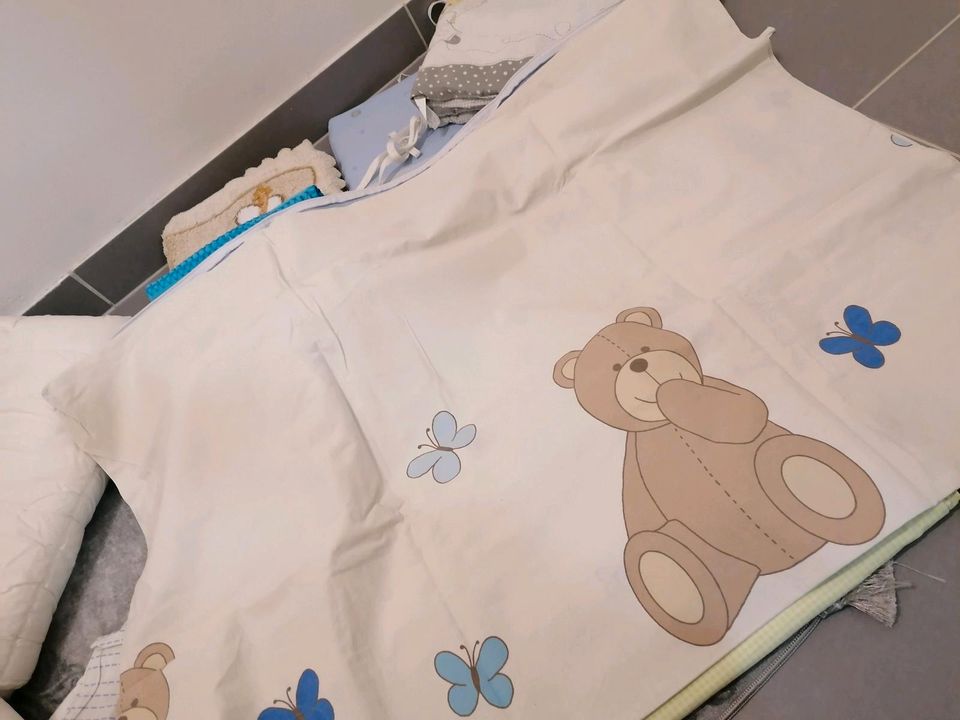 Baby Decke Bettbezug Kissenbezug in Köln