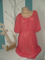 Englandmode Sommer KA Bluse Tunika Longbluse Vintage Gr 40 42 Rot Brandenburg - Plessa Vorschau