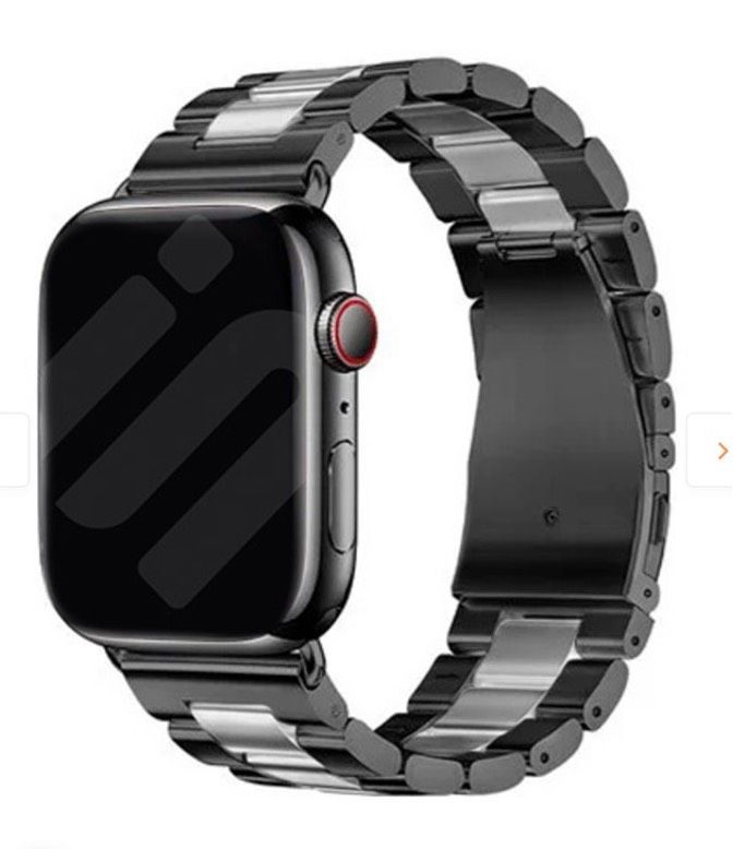 Armband für die Apple Watch 9,  45 mm Edelstahl, neu in Lünen