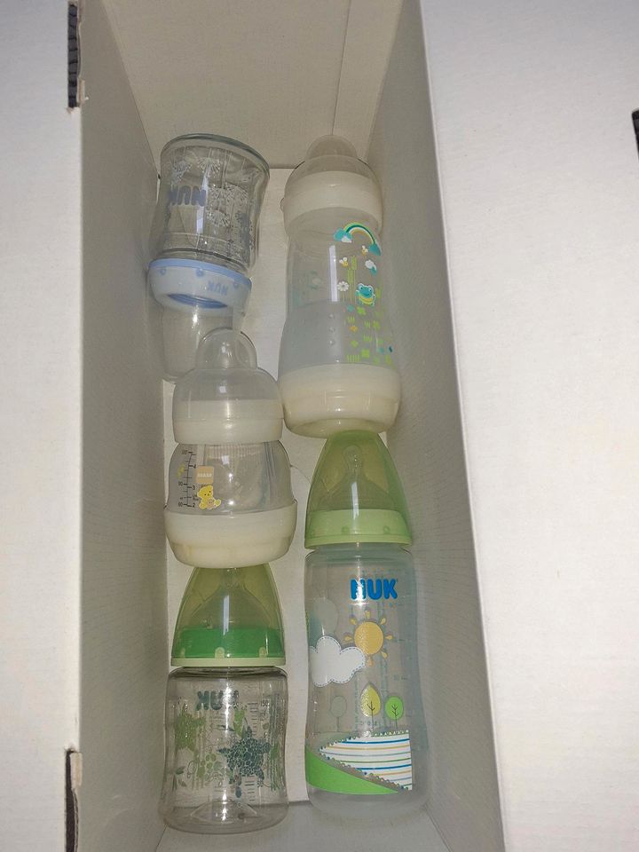 Verschenke NUK Babyflaschen in Vogelsang-Warsin