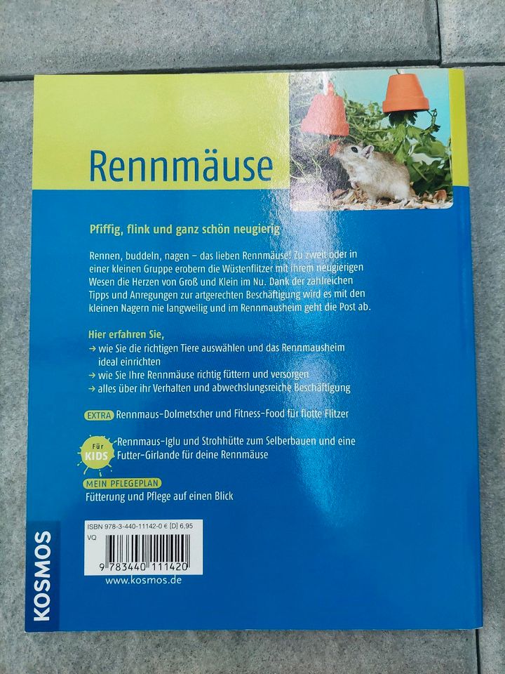 2 Bücher /Ratgeber Rennmäuse GU/Kosmos in Seggebruch