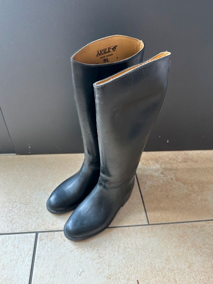 Aigle Reitstiefel 38 Schaft XL in Schrobenhausen