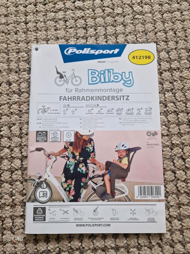 Fahrradkindersitz in Mülheim (Ruhr)