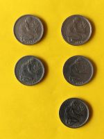 6 x 50 Pfennig-Münzen 1949 D, G + F Baden-Württemberg - Korntal-Münchingen Vorschau