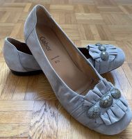 Gabor Ballerina Slipper Gr 43 (8,5), grau - beige - braun Rheinland-Pfalz - Schönecken Vorschau