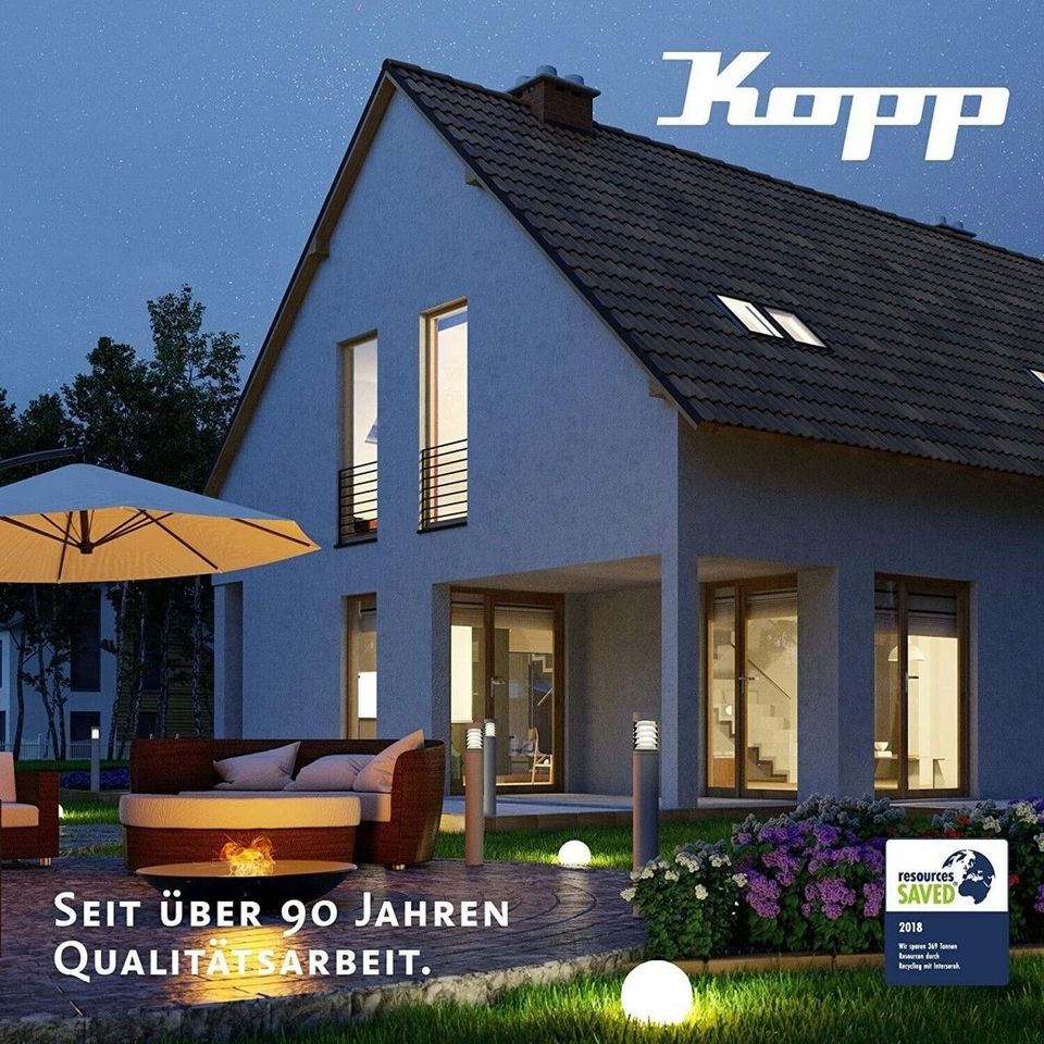 Kopp® Gartensteckdose mit Zeitschaltuhr Edelstahl Steckdosensäule in Essen