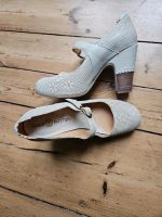 Riemchenpumps, Pumps, Creme, Sommer, Hochzeit Berlin - Lichtenberg Vorschau