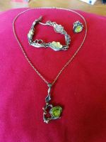 Kette 50cm Armband 21cm Ring 925er Silber Peridot Nordrhein-Westfalen - Bad Honnef Vorschau