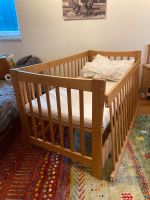 Kinderbett, Gitterbett Babybett, 70x140 Beistellbett Erle massiv Baden-Württemberg - Ladenburg Vorschau