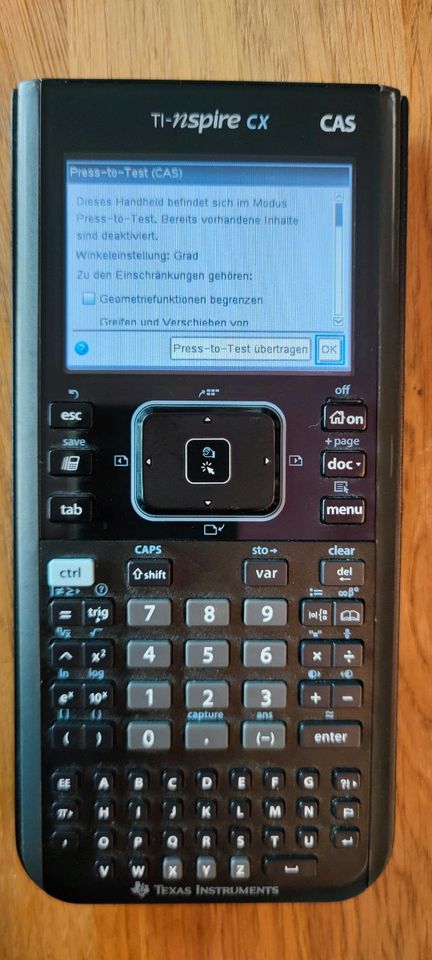 Texas Instruments TI nspire CX CAS Taschenrechner Graph in Gevelsberg