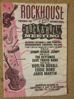 Programm Konzert "Rock&Roll Meeting" 1985 Eindhoven Wuppertal - Barmen Vorschau