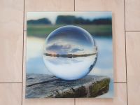 GLASBILD Kugel Natur Wasser Holz Glaskugel 50 x 50cm TOP Niedersachsen - Wolfsburg Vorschau