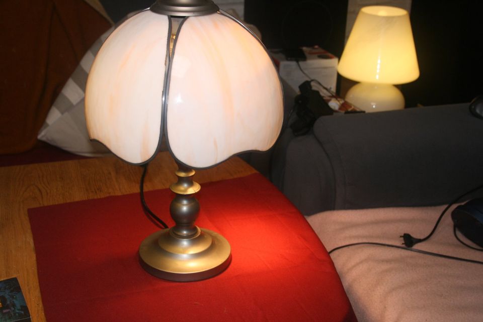 Tiffany Style Tischlampe Lampe Zinn in Dortmund