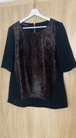Laurel Bluse Shirt Halbarm Gr.36 /38 braun schwarz Tiger Bayern - Massing Vorschau