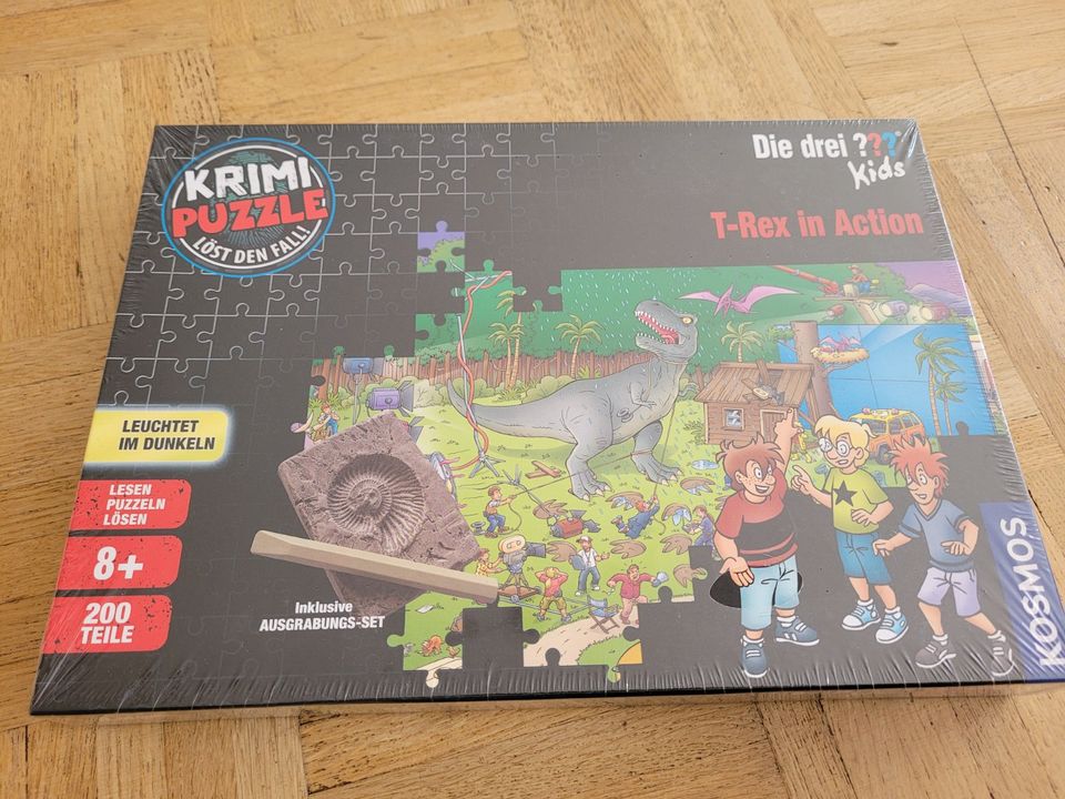 ??? Kids Krimi Puzzle 200 Teile OVP neu T-Rex in Action Kosmos in Köln