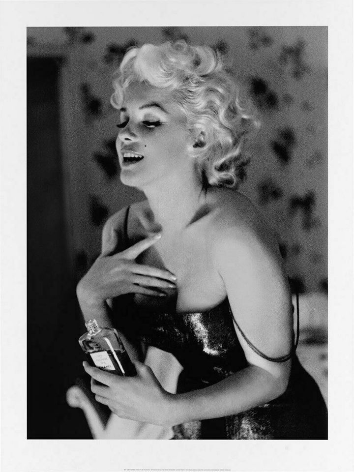 Marilyn Monroe Chanel No 5 Parfüm Poster Fotografie Bild Werbung in Frankfurt am Main