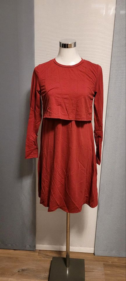 Schwangerschaftskleid Umstandskleid Stillkleid Kleid Gr. M 38 in Graben-Neudorf