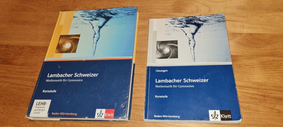 Lambacher Schweizer Mathematik Kursstufe m. Lösungsbuch Baden-Wür in Zülpich