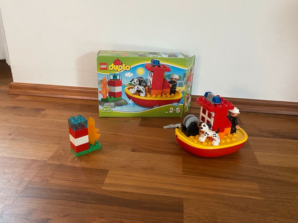 Lego Duplo Feuerwehrboot in Centrum