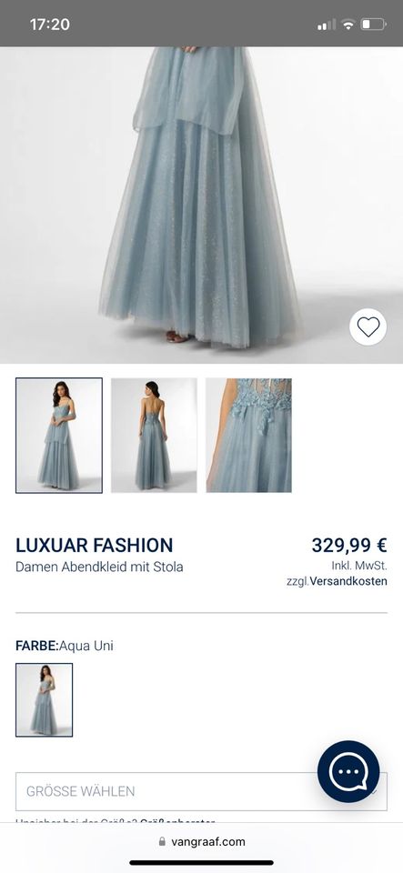 Abendkleid Luxuar  Fashion  aktuelle Kollektion in Dinklage