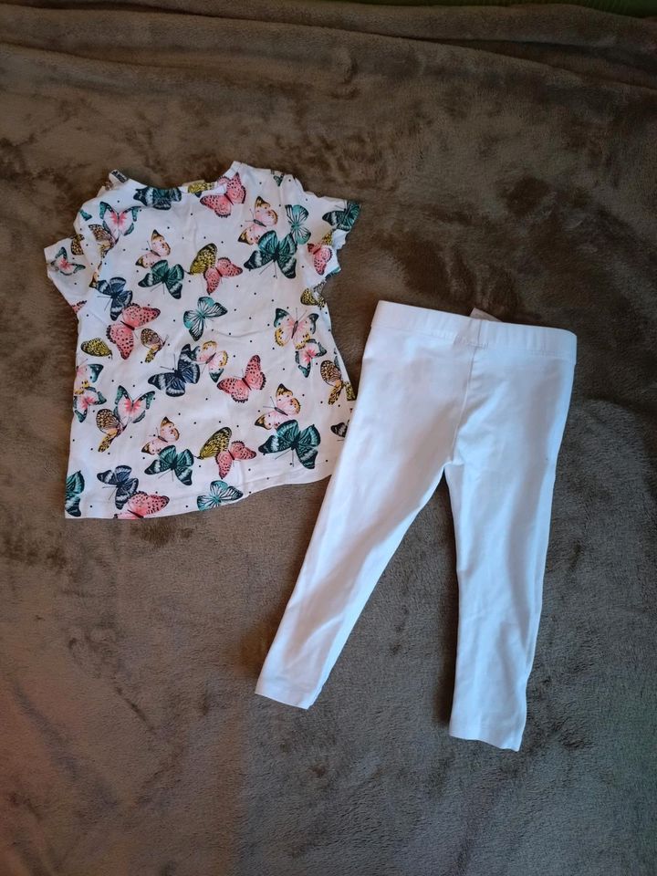 Süßes Sommer Set Leggings T-Shirt Größe 74/80 in Berlin