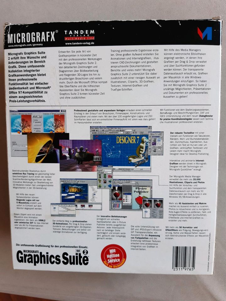 Grafik Software Micrografx Graphics Suite 2 in Wuppertal