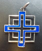 Jerusalemkreuz Silberkreuz  Ottaviani Design Kettenanhänger Hessen - Reinheim Vorschau