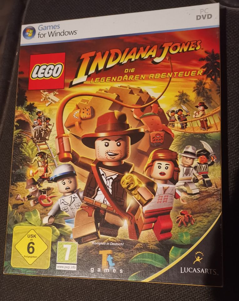 Lego Star Wars 2 Indiana Jones Verpackungen PC OVP komplette Saga in Diemelsee