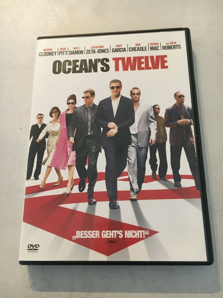 4 Filme DVD Sammlung Transporter I und II Ocean's 11 and 12 in Weilerswist