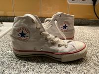 REDUZIERT Converse All Star weiß & hoch Größe 36 Chucks Nordrhein-Westfalen - Velbert Vorschau