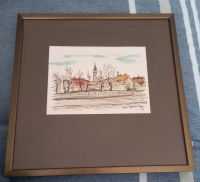 Aquarell Original JOHANN, MARC ALIAS WILLY WIEDMANN (1929 – 2013 Stuttgart - Bad Cannstatt Vorschau