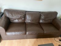 3er-Sofa braunes Kunstleder Nordrhein-Westfalen - Meckenheim Vorschau