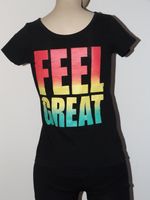 Crash One T-Shirt schwarz Neon-Aufdruck*FEEL GREAT*Gr.146/152 NEU Bayern - Velden Vorschau