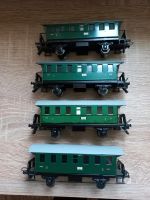 4 Waggons Modelleisenbahn Hessen - Nauheim Vorschau