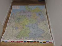 Landkarte Deutschland 130x100cm Maßstab 1 : 750000 Baden-Württemberg - Emmendingen Vorschau
