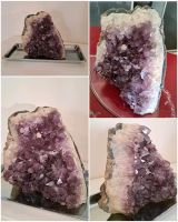 Natürlicher Amethyst Geode Deep Purple Deko Edelstein Bayern - Eching (Kr Freising) Vorschau