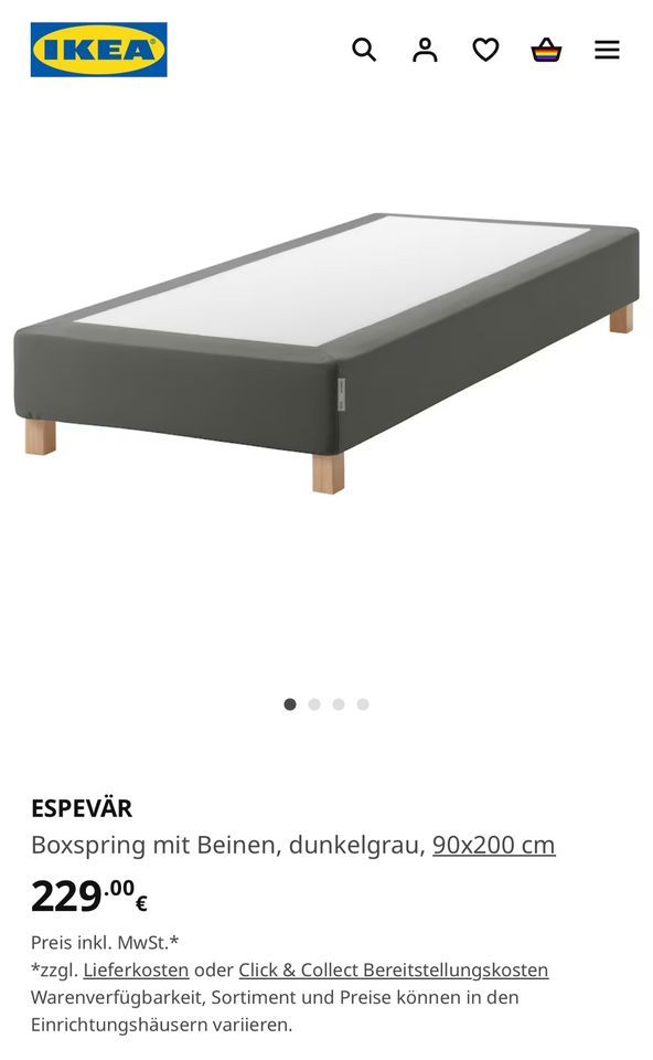 Ikea Betten 90x200 in Wathlingen