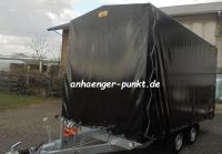 Anhänger 4 x 2 m AUFFAHRSCHIENEN Seilwinde PLANE 3000 kg RELING Nordrhein-Westfalen - Kevelaer Vorschau