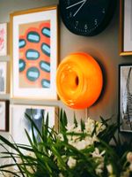 ✅️ Varmblixt Tisch- Wandleuchte LED, Glas, Orange, 30cm Köln - Nippes Vorschau