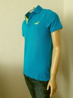 HOLLISTER Herren Poloshirt Gr. L Türkis Kurzarm Baumwolle TOP ! Nordrhein-Westfalen - Neuss Vorschau