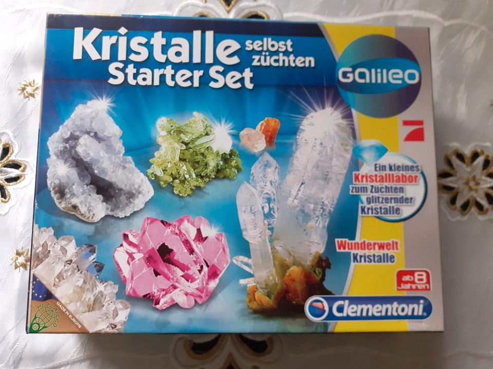 Clementoni - Galileo - Kristalle selbst züchten Starter-Set in Saarbrücken