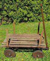 Holzhandwagen antik aus DDR Zeit, Deko Thüringen - Erfurt Vorschau
