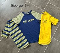 George 3 T-Shirts 98-104 blau grün gelb Schleswig-Holstein - Tangstedt  Vorschau