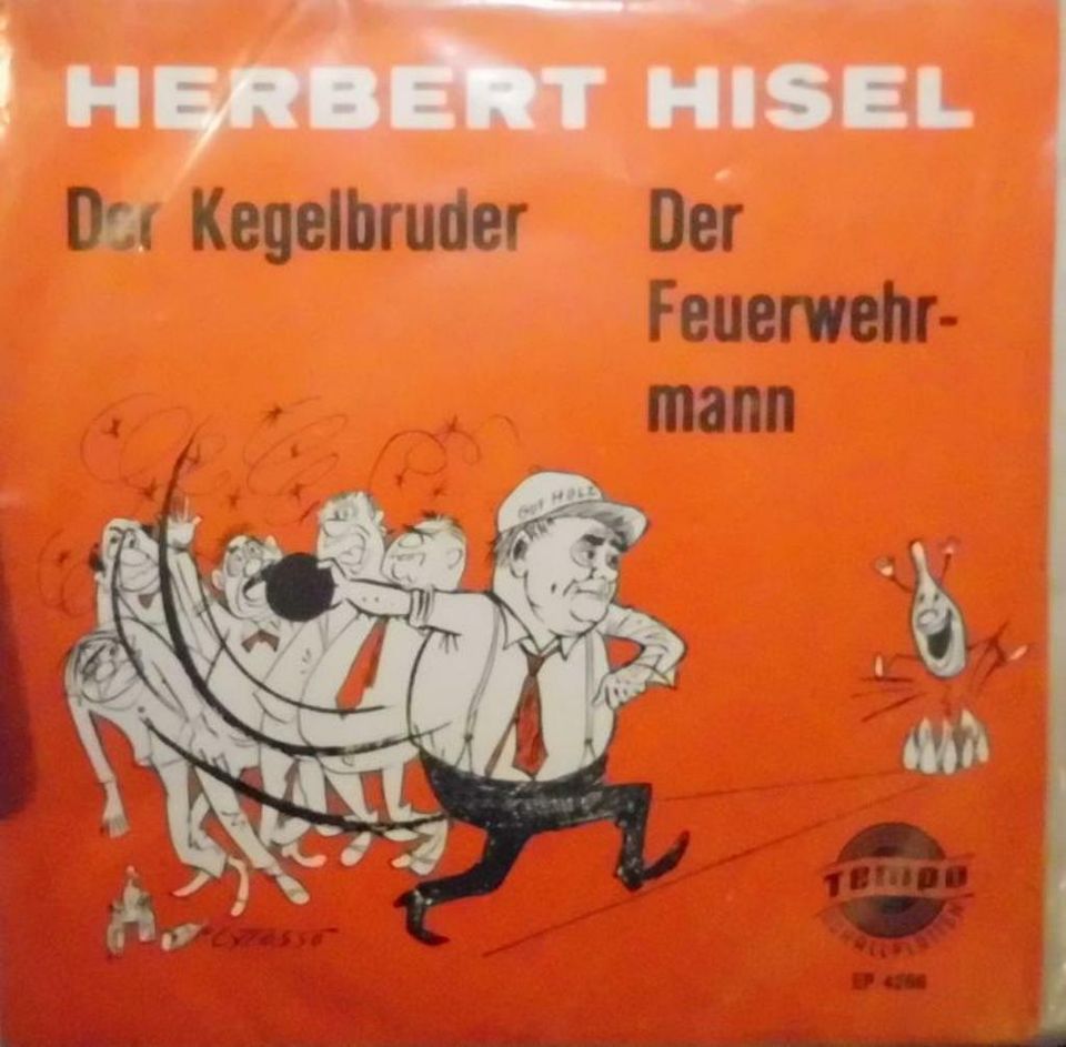 5 Schallplatten Herbert Hisel in Stelle