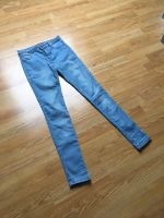 Hellblau Skinyjeans Röhrenjeans Jeans High Waist Pull & Bear 38 Östliche Vorstadt - Steintor  Vorschau