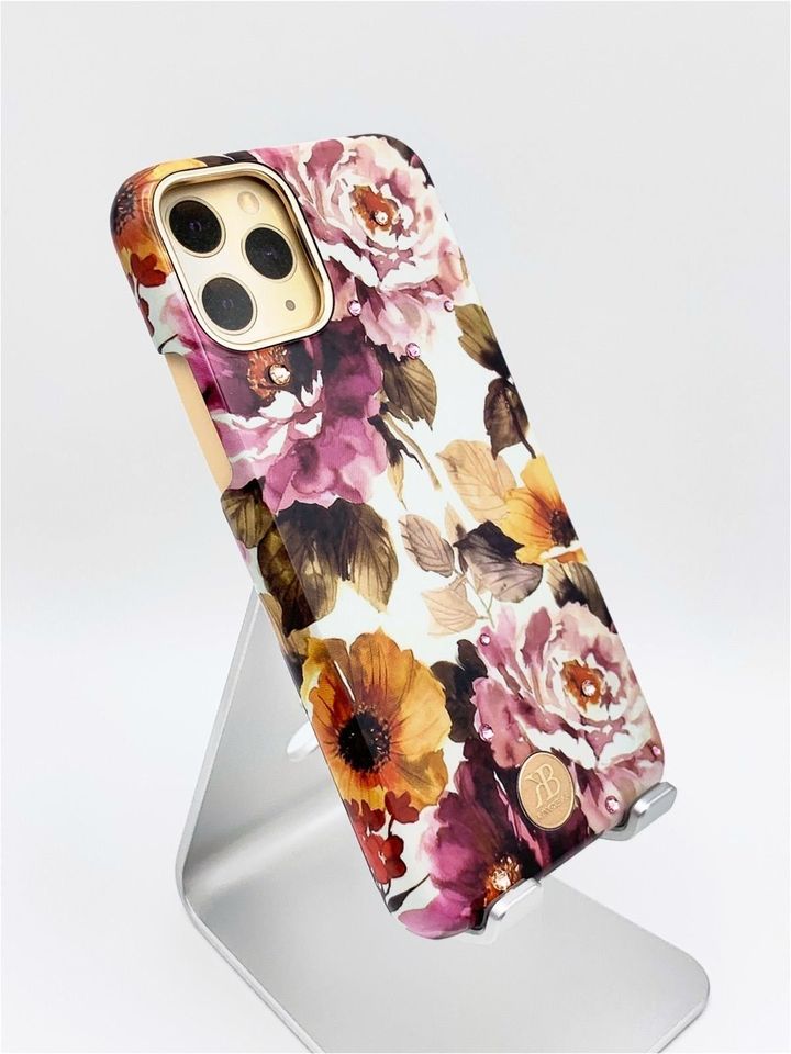 Kingxbar iPhone 11 Pro Premium Schutz Hülle NEU Blossom Swarovski in Meiningen