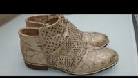 Leder Stiefeletten Gr 40 von MJUS goldfarben Bayern - Pförring Vorschau