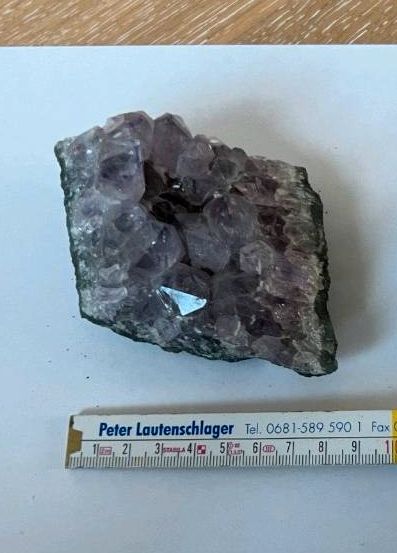 Halbedelstein Amethyst Kristall Lila 330g in München